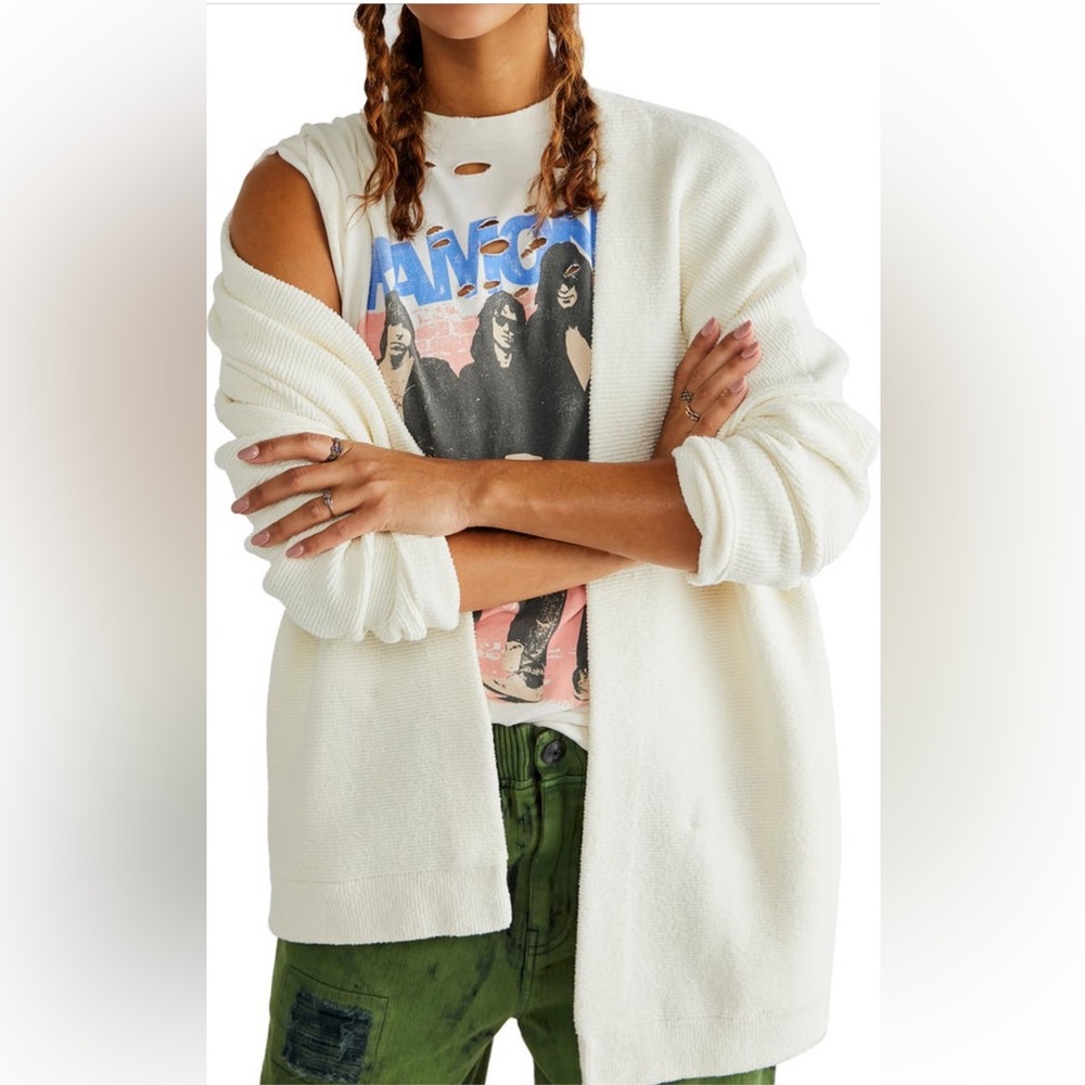 Free People Ottoman knit cardigan